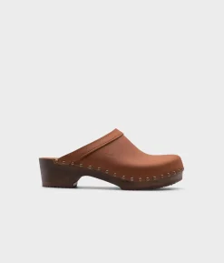 Athens studded clog mule
