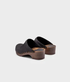 Athens studded clog mule