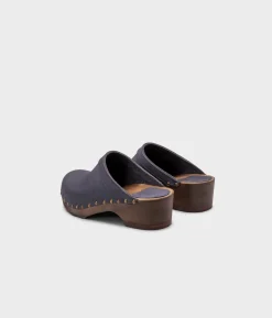 Athens studded clog mule