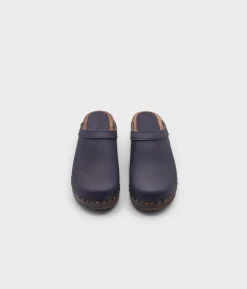 Athens studded clog mule