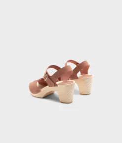 Aurora crossed clog sandal