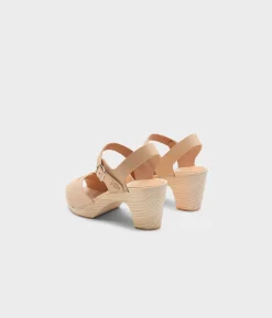 Aurora crossed clog sandal