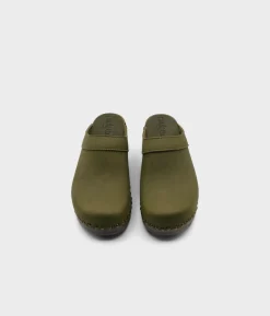 Bergen studded clog mule