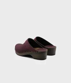 Bergen studded clog mules