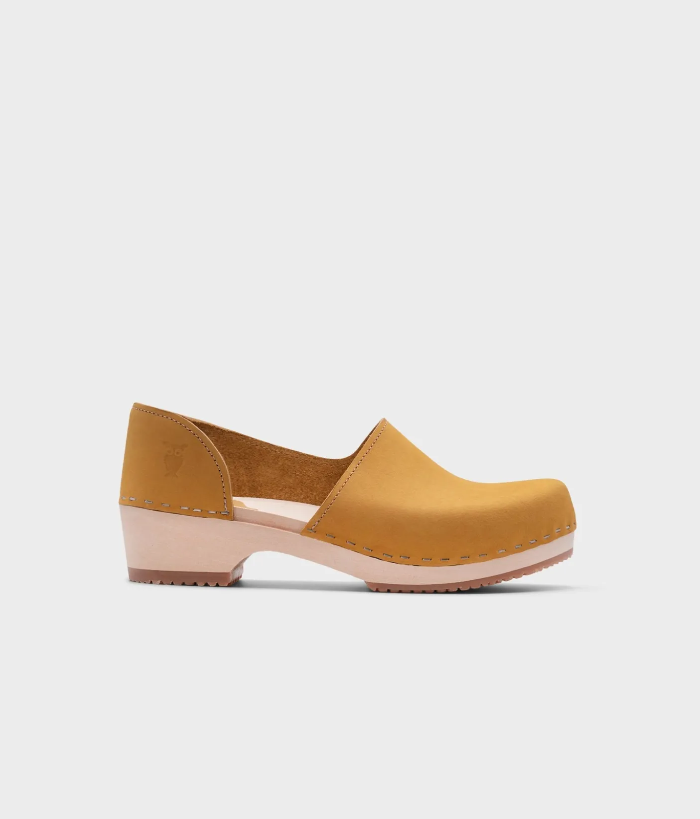 Brett low closed-back clogs