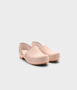 Brett low closed-back clogs