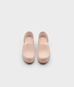 Brett low closed-back clogs