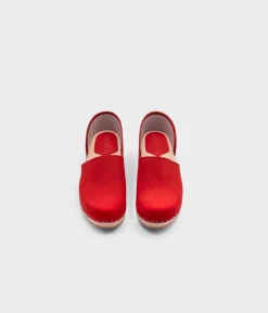 Brett low closed-back clogs