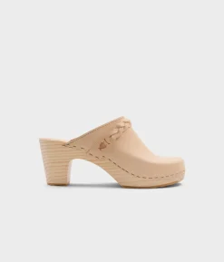 Cannes braided clog mule