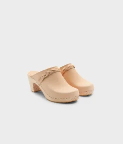 Cannes braided clog mule