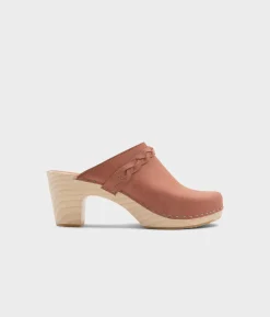 Cannes braided clog mule