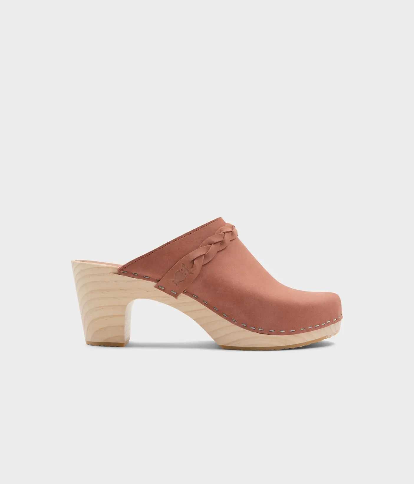 Cannes braided clog mule