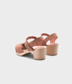 Monroe crossed clog sandal