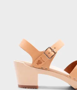 Monroe crossed clog sandal