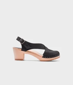 Morocco crossed clog sandal