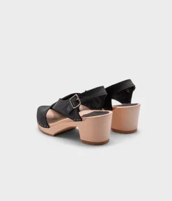 Morocco crossed clog sandal