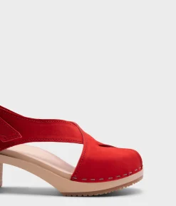 Morocco crossed clog sandal