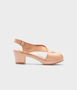 Morocco crossed clog sandal