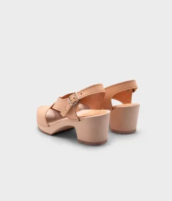 Morocco crossed clog sandal