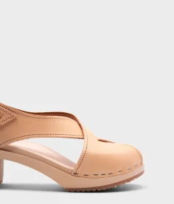 Morocco crossed clog sandal