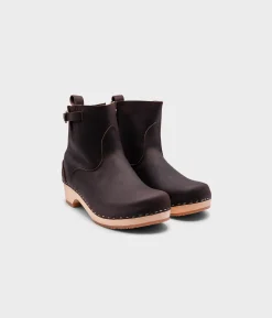 New York low clog boots