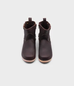 New York low clog boots