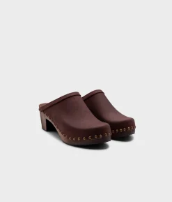 Rome studded clog mule