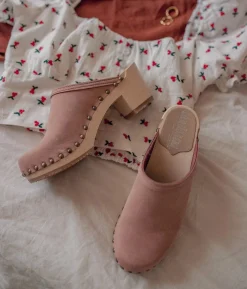 Rome studded clog mule