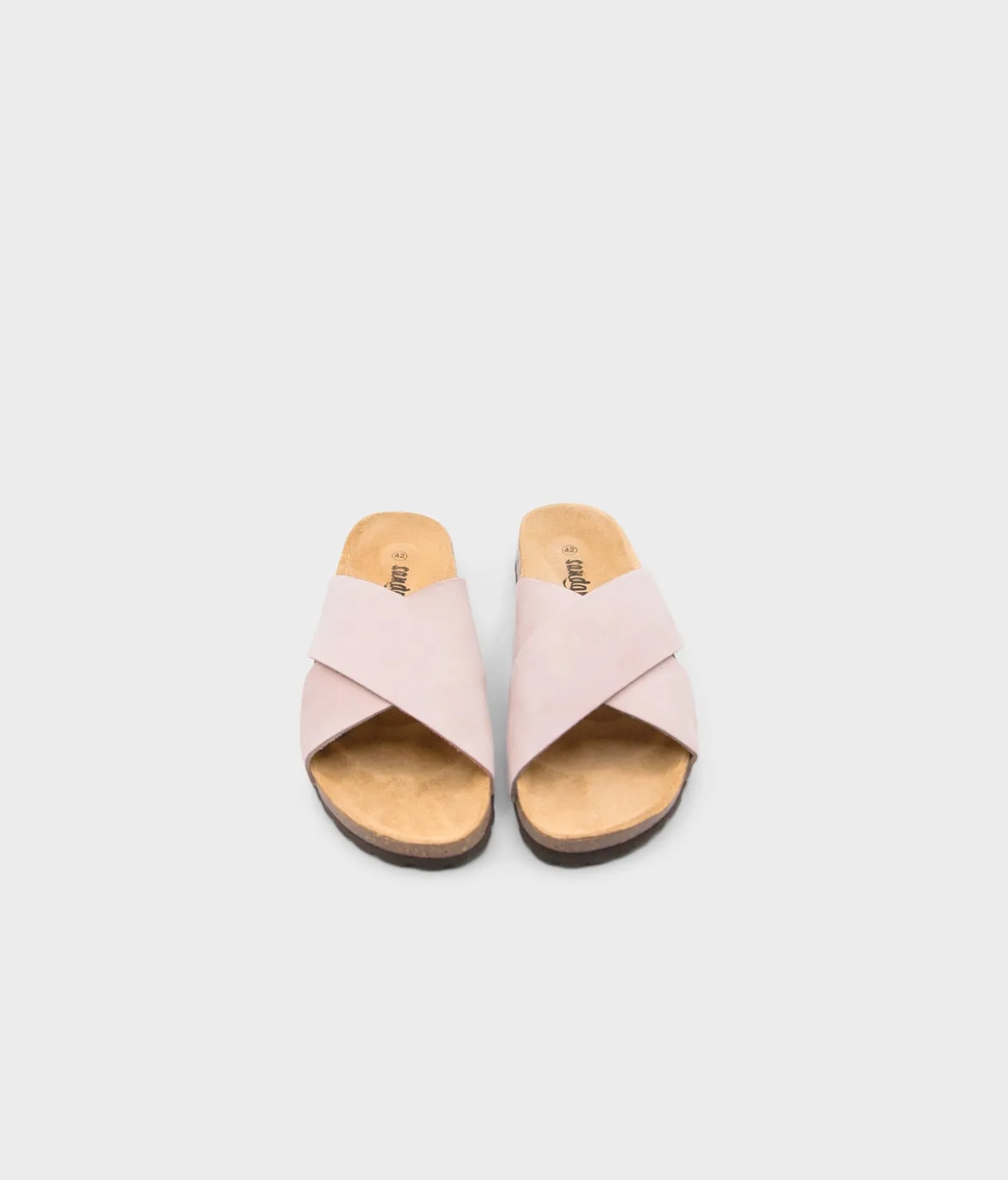 Soria criss-cross cork sandal