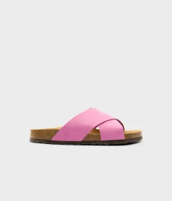 Soria criss-cross cork sandal