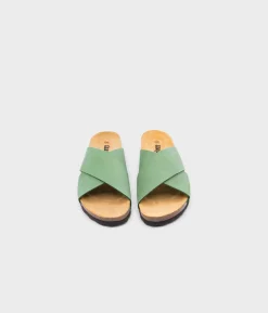 Soria criss-cross cork sandal