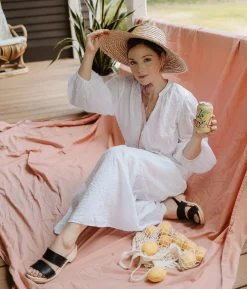 Stockholm low slip-in clog sandal