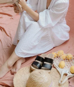 Stockholm low slip-in clog sandal