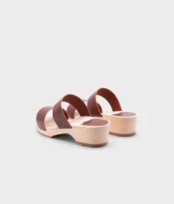 Stockholm low slip-in clog sandal