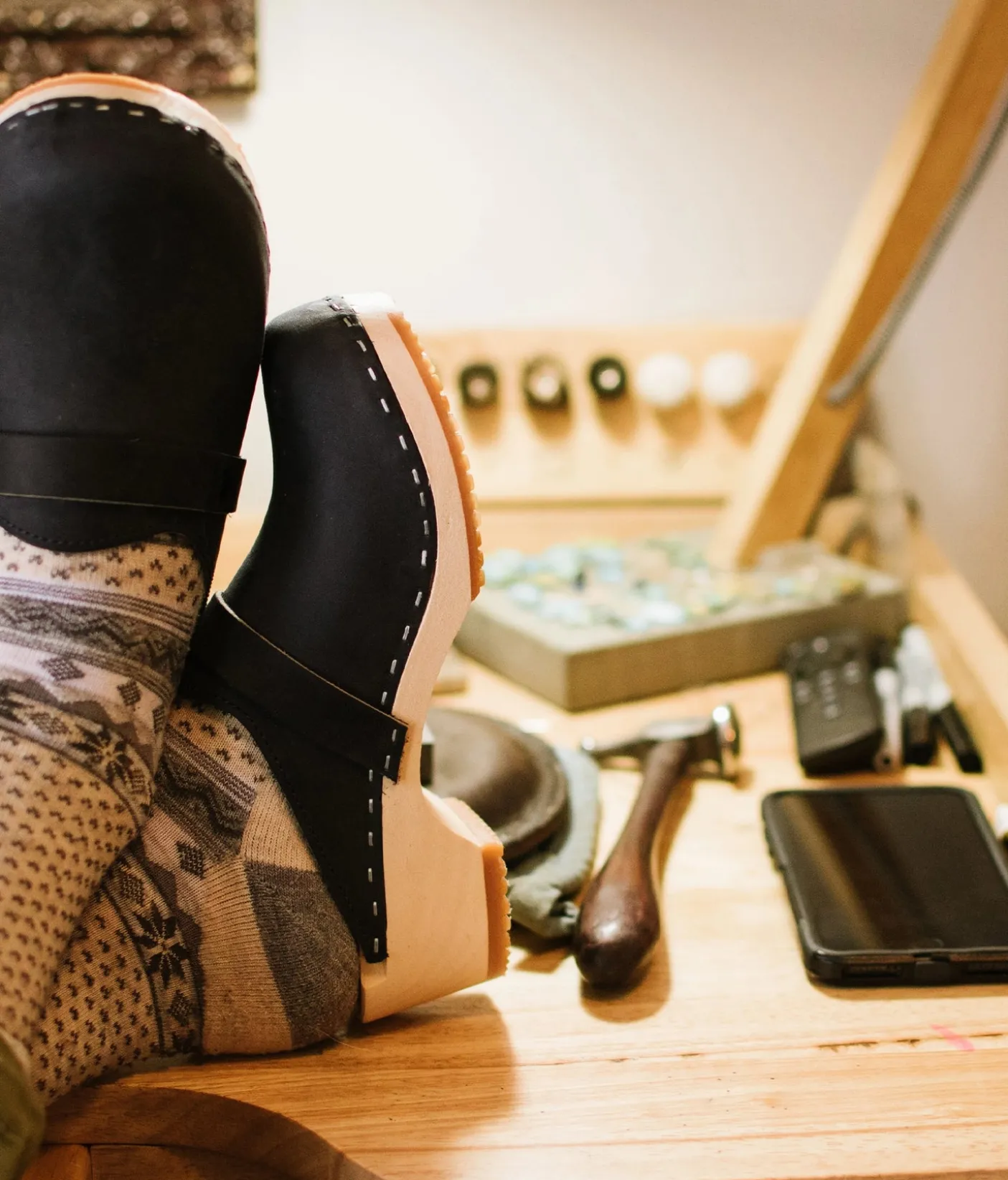 Tokyo classic clog mule