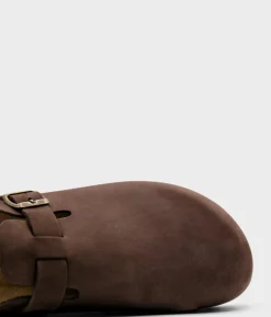 Toledo closed-toe cork sandal