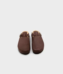 Toledo closed-toe cork sandal