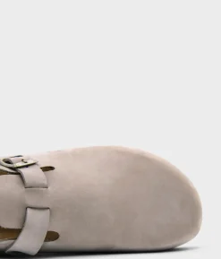 Toledo closed-toe cork sandal