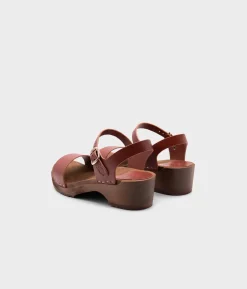 Vienna low open-toe clog sandal