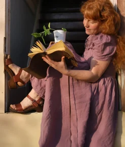 Vienna low open-toe clog sandal