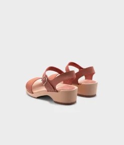 Vienna low open-toe clog sandal